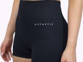 Fittastic Sportswear Shorts Noir Black - Zwart - XS
