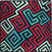 Hors ligne - Tapis de jeu : Motif labyrinthe - 50x50 cm - Polyester