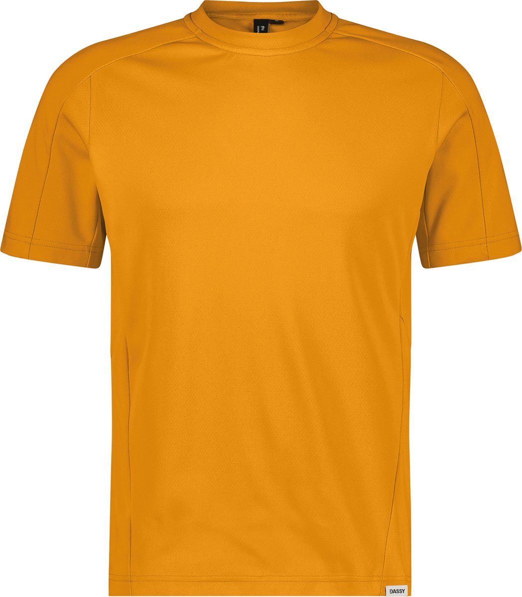 DASSY® Fuji T-shirt - maat 2XL - ZONNEBLOEMGEEL
