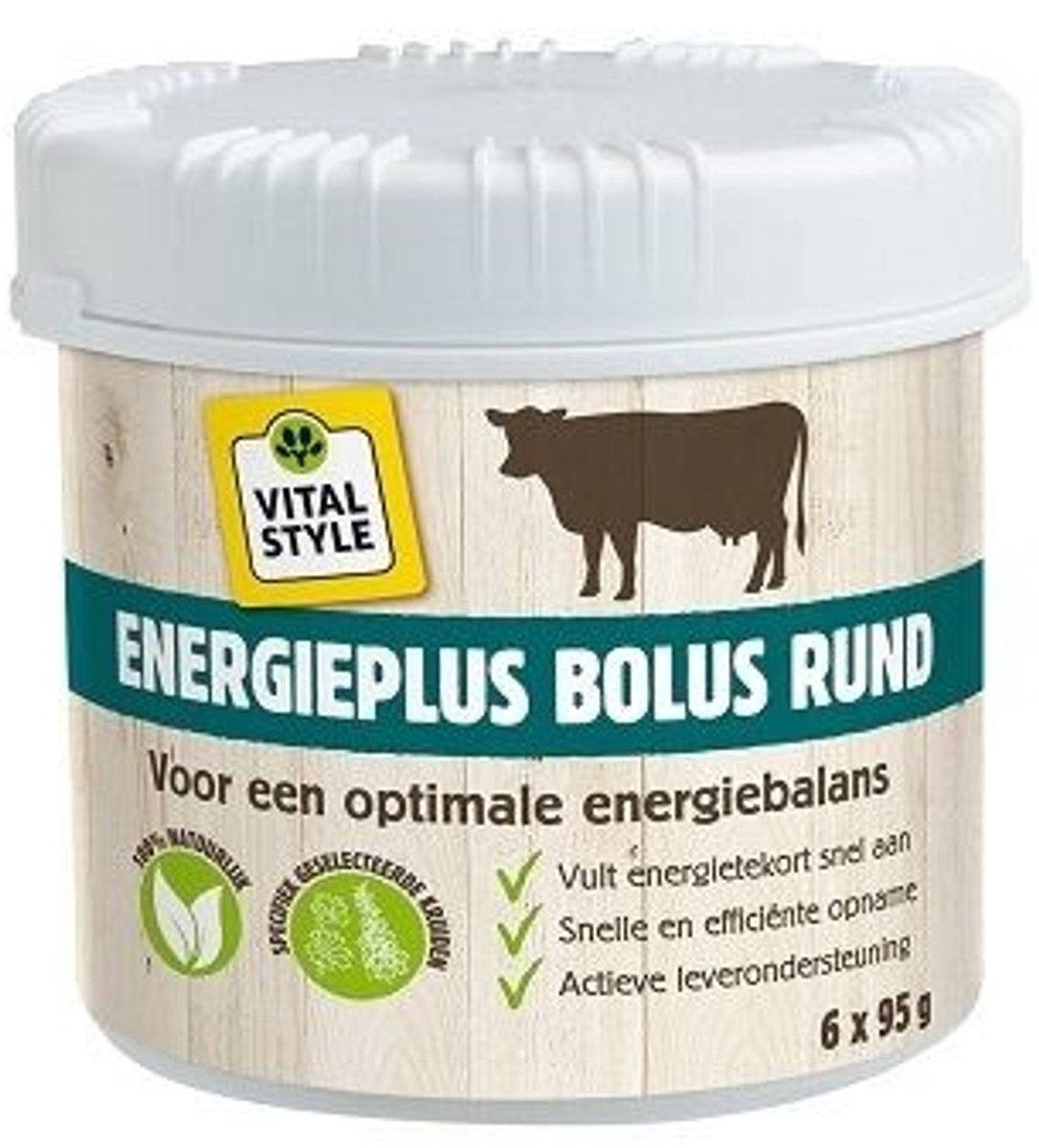 VitalStyle Energieplus Bolus 6 x 95 gram