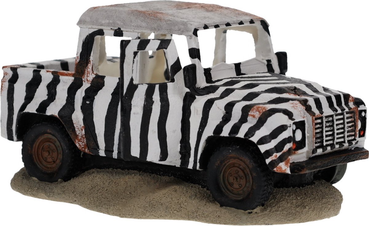 Terra Della - Reptielen - Desert Car Brits 23x14x12cm Zwart - 162485