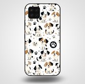 Smartphonica Telefoonhoesje voor Samsung Galaxy A42 5G met honden opdruk - TPU backcover case honden design / Back Cover geschikt voor Samsung Galaxy A42 5G
