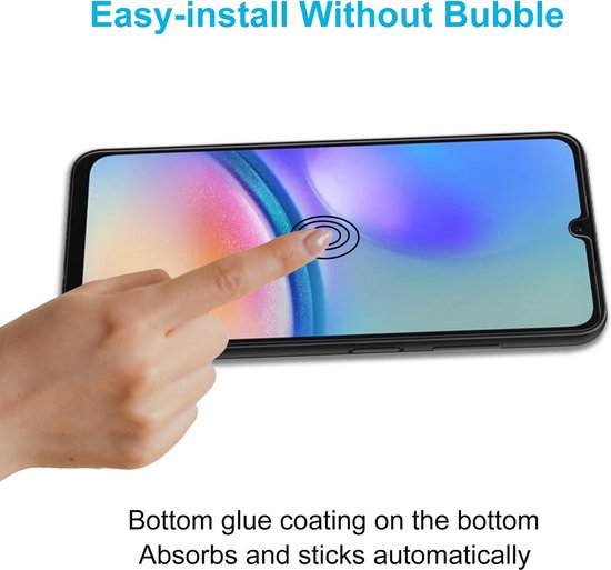 Screenprotector Glas - Tempered Glass Screen Protector Geschikt voor: Samsung Galaxy A05 / Galaxy A05S - 2x