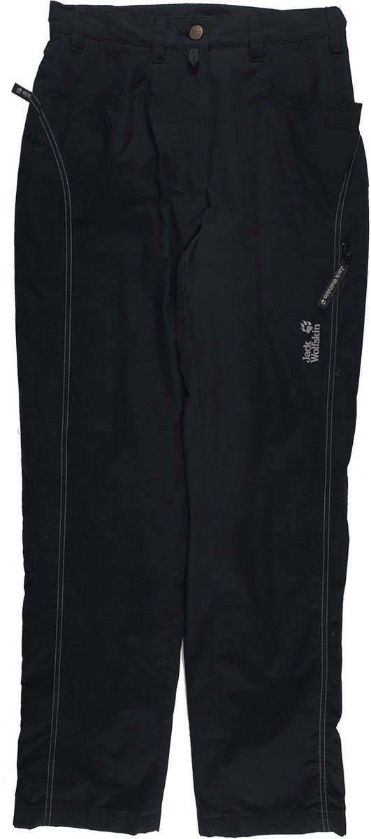 Jack Wolfskin Dames Rainforest Gevoerde Broek Zwart