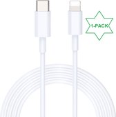 YGX iPhone oplader kabel geschikt voor Apple iPhone - iphone Type-C Lightning USB kabel - iPhone lader - iPhone laadkabel- 1 PACK