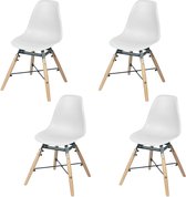 Kinderstoel - Scandinavisch design - Wit