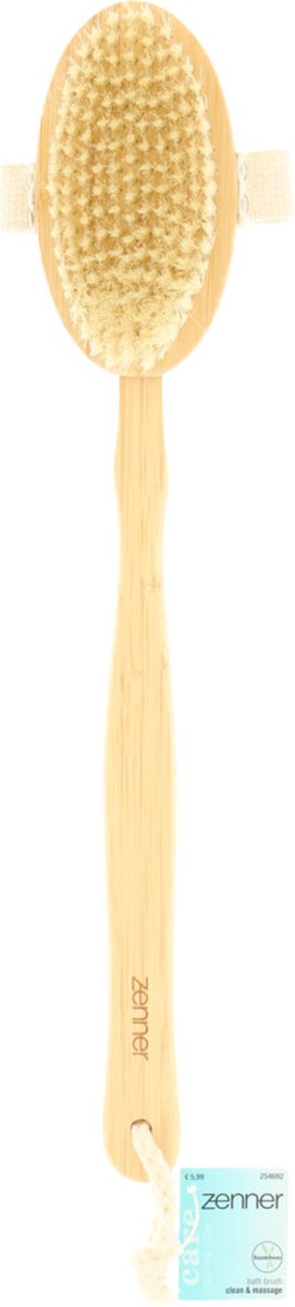 Goedkoopste Zenner Badborstel Bamboe Ovaal 1 Stuk