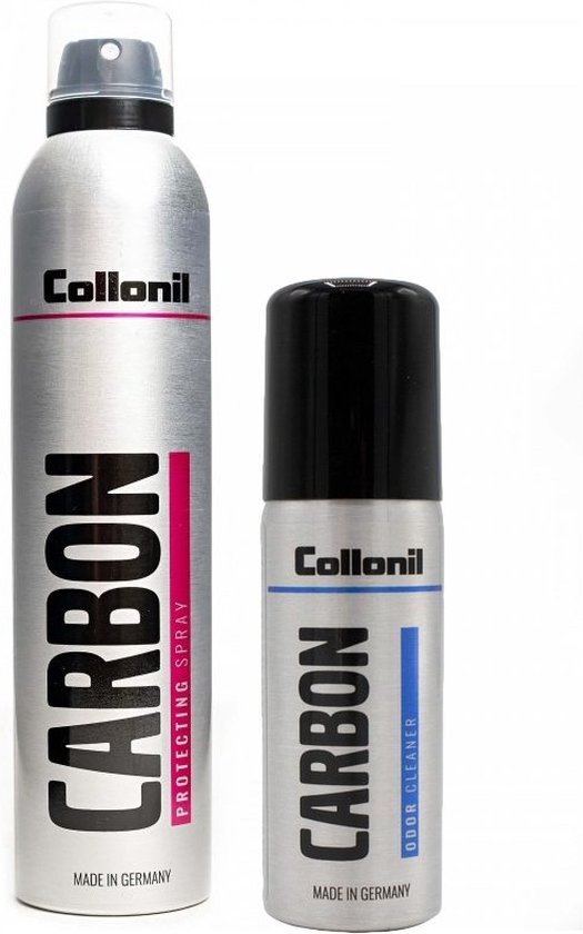 Collonil carbon set | Protecting Spray | Hygiënische Schoenen spray | Schoen deo | geur verwijderaar
