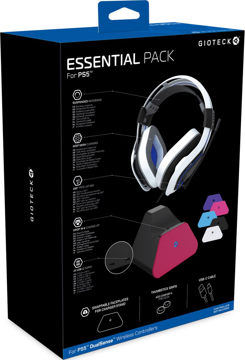 Gioteck Essential Pack Galaxy - Accessoireset thumbnail 6