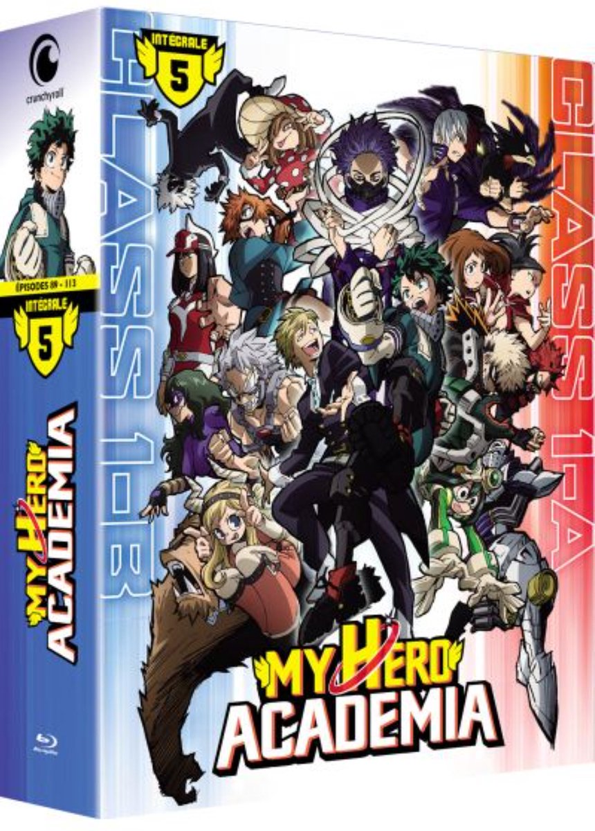 My Hero Academia - Seizoen 5 Integraal - Blu-ray (Franse Import)