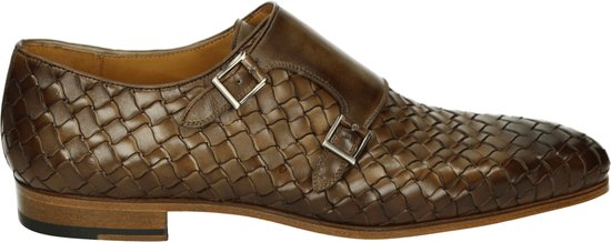 Magnanni 25667 - GespschoenenHeren veterschoenNette herenschoenen - Kleur: Bruin - Maat: 43