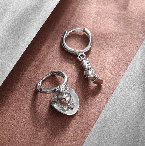 Kalli Hang Oorbellen Rondje en Druppels Goud | Online Kopen