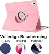 Waeyz - Hoes geschikt voor iPad Pro 9.7 2016 - 360° draaibaar bookcase - Roze – 9.7 inch cover beschermhoes met standfunctie