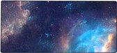 Hors ligne - Tapis de jeu : Galaxie Blue - 90x40 cm - Polyester