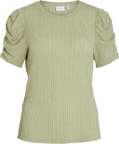 VILA VIANINE S/ S HAUT MANCHES TOP - NOOS T-shirt Femme - Taille XL