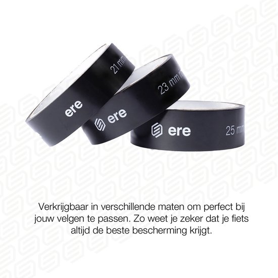 Ere Research ProClose Velglint - Tubeless tape - 25 mm Breed - 10 Meter - Zwart - Ere Research
