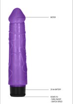 Shots - GC Dikke Realistische Dildo Vibrator - 20 cm purple