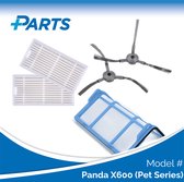 Panda X600 (Pet Series) Onderhoudsset van Plus.Parts® geschikt voor Panda - 5 delig!