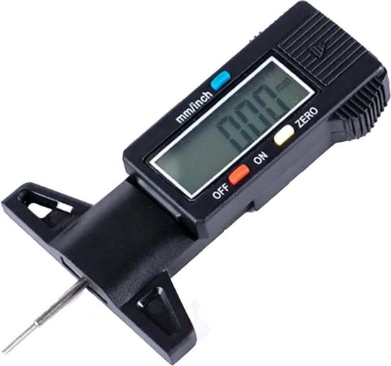 Foto: Digitale bandendieptetester profiel meter