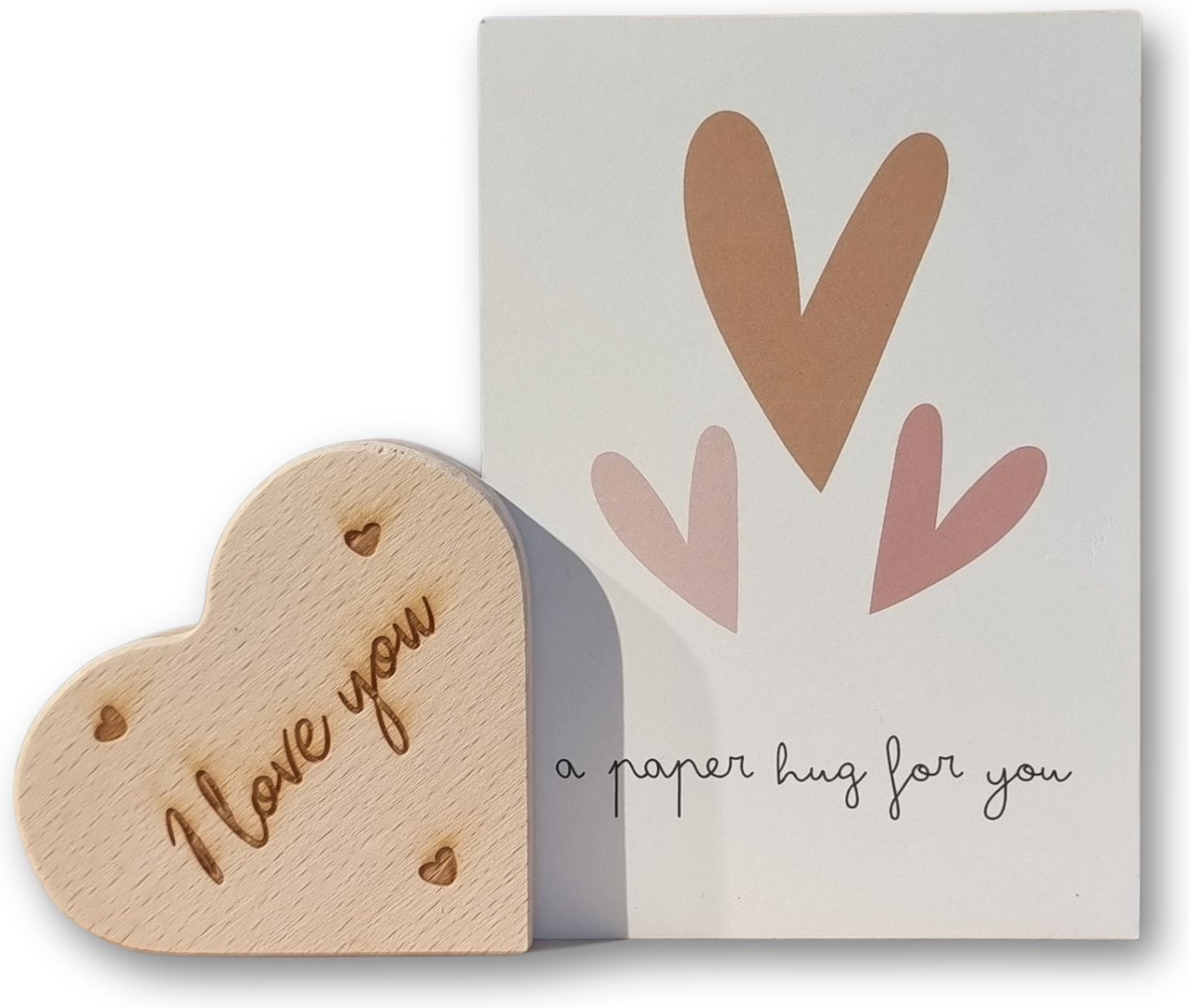 I love you | Fotohouder hart gegraveerd