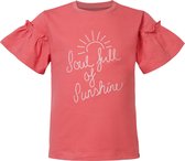 Noppies Girls Tee Erlanger short sleeve Meisjes T-shirt - Mineral Red - Maat 98