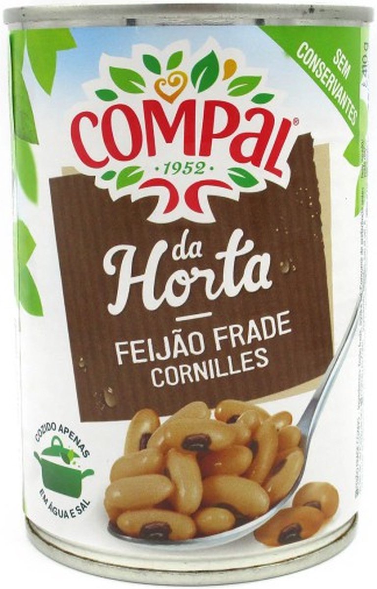 Compal Horta Feijão Frade/Compal Horta Black Eyed Beans (845g)