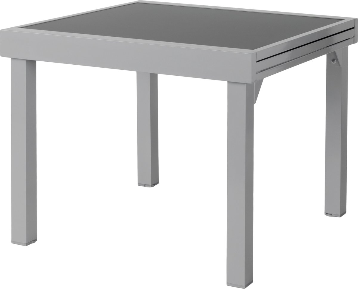 ib style Diplomat Tuintafel - Uitschuifbare tafel - Anti-vingerafdruk -Anthrazit