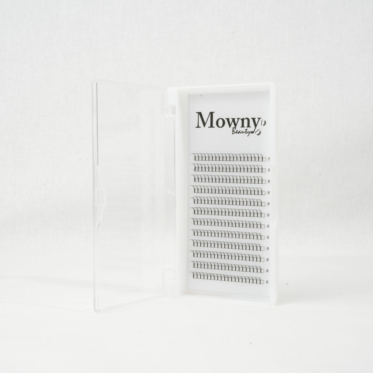 Mowny Beauty - Wimperextensions - 3D Premade Fans - 9mm 0,10mm D-krul - Natuurlijke Wimperextensions - Russisch volume