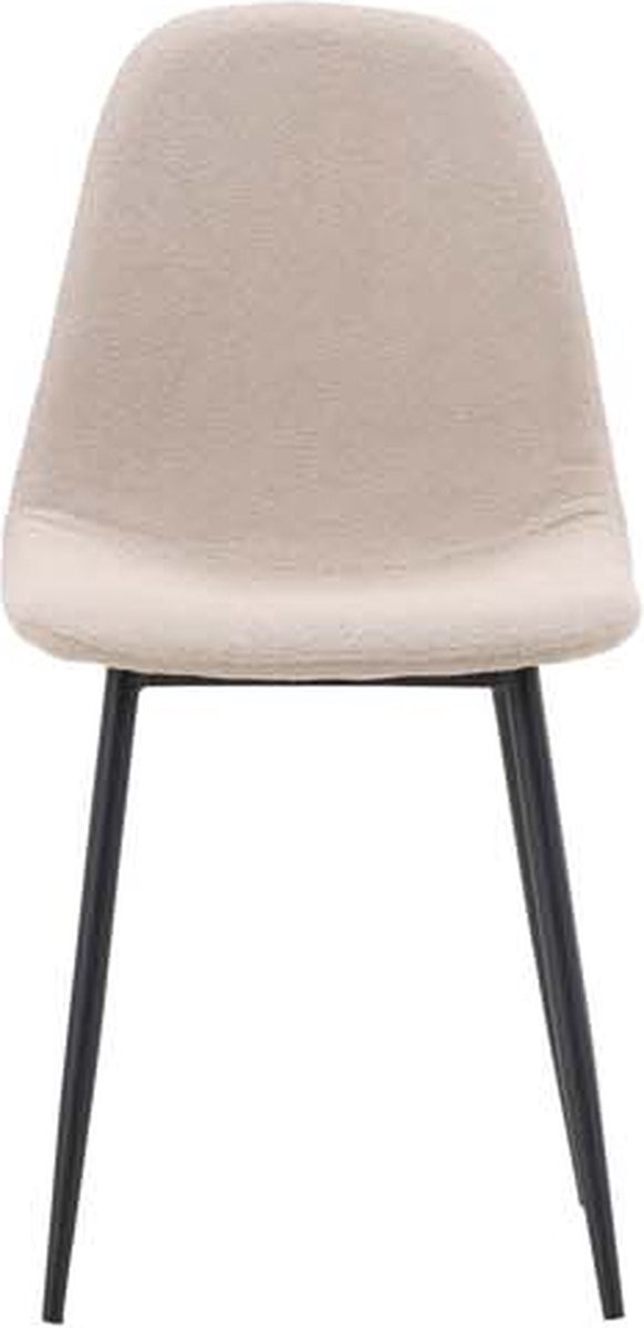 Polar eetkamerstoel beige.
