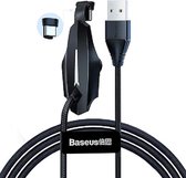 BASEUS KABEL USB NAAR TYPE-C “CATXA-A01” OPLADEN MET SUCKER VOOR GAMING