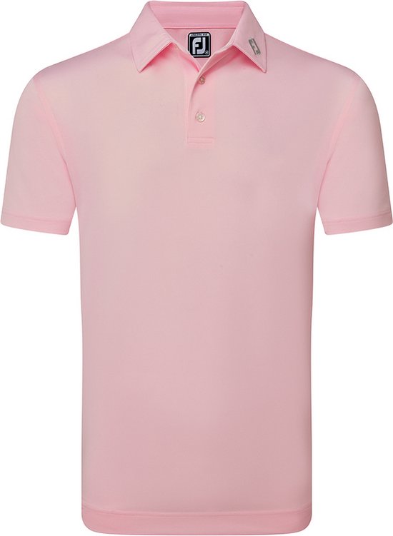 Footjoy Stretch Pique Heren Polo Shirt Roze Maat XL