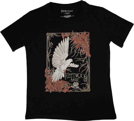 Fleetwood Mac - T-shirt Femme Dove - S - Zwart