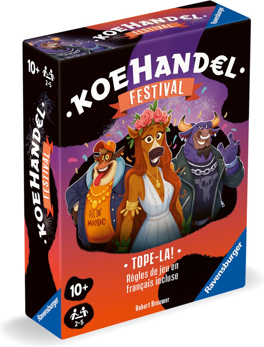 Ravensburger Koehandel Festival - Kaartspel | Snel en Tactisch Onderhandelingsspel — afbeelding 2
