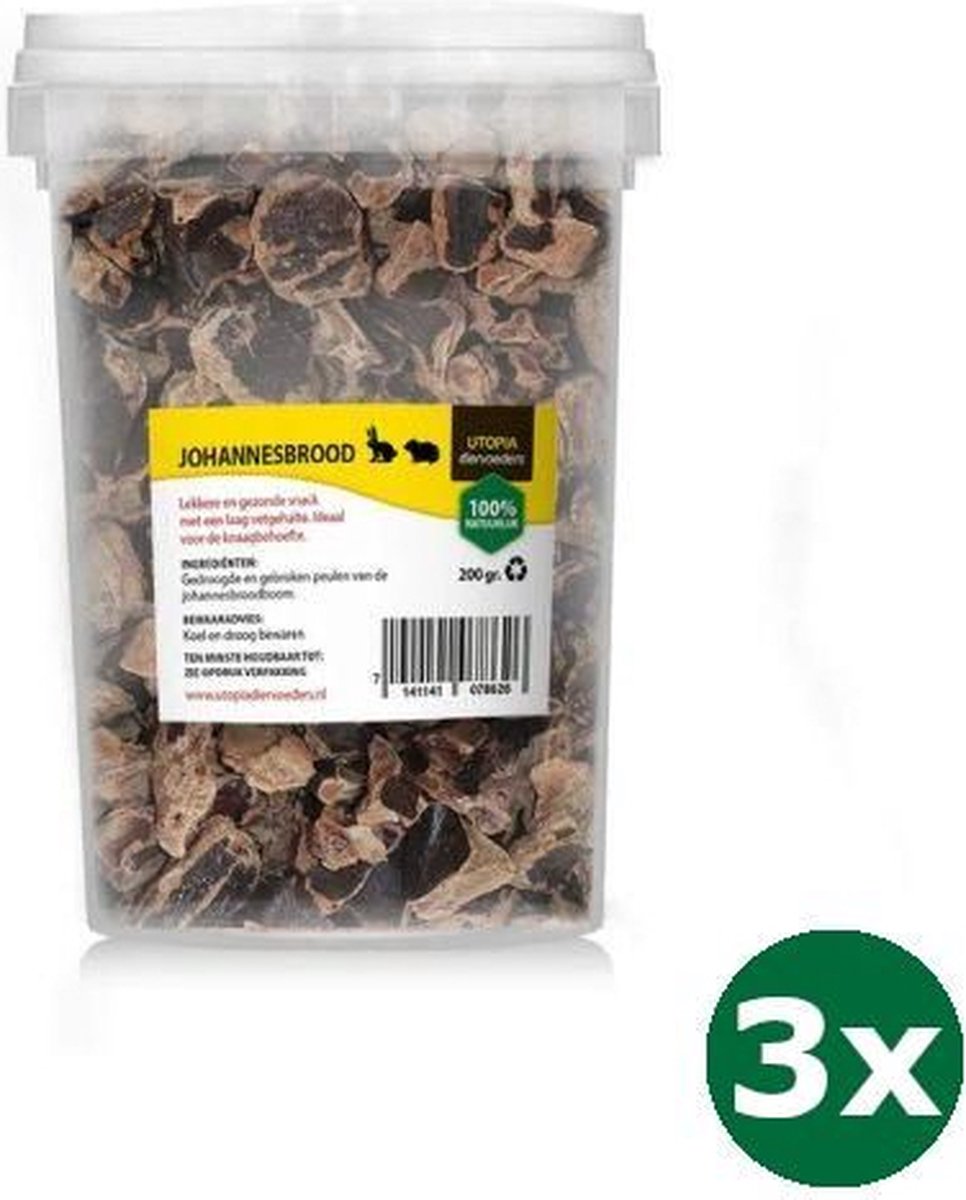 3x200 gr Utopia johannesbrood