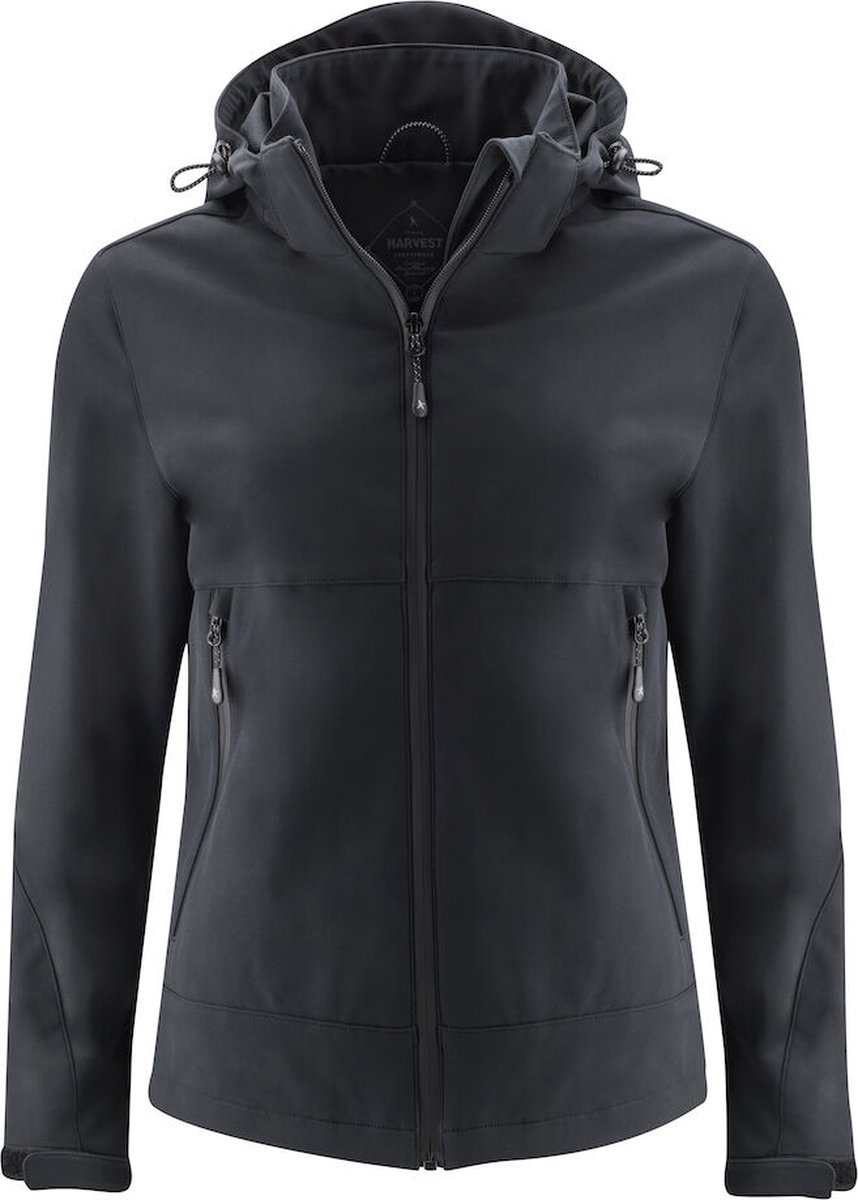 James Harvest SOFTSHELL LODGETOWN WOMAN 2121040 Zwart