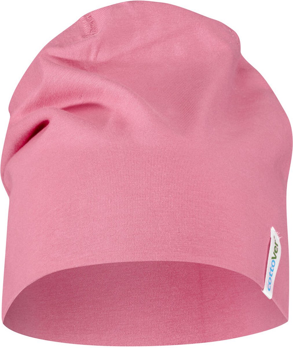 Cottover BEANIE - GOTS GECERTIFICEERD 141024 - Roze - One size