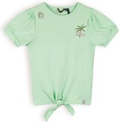 Nono N402-5405 Meisjes T-shirt - Spring Meadow Green - Maat 134-140