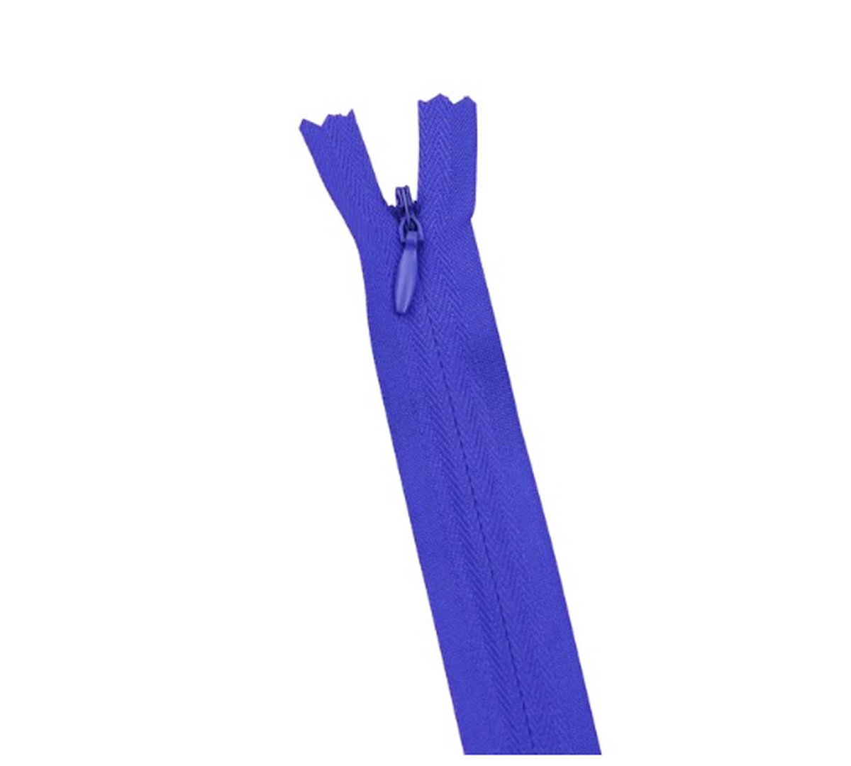 Close end rits - gesloten eind rits - 60 cm - royal blue
