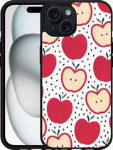 Cazy Hardcase Hoesje geschikt voor iPhone15 Appels