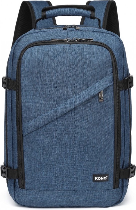 Kono Reistas - 20L - Rugzak - Handbagage Weekendtas - Backpack - Waterafstotend - Blauw