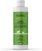 Niveler | Shampoing pour chien et shampoing pour chat | 250 ml | Manteau foncé | À l'Aloe vera et à l'huile d'olive
