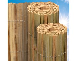 Sol Royal B89 – Privacyscherm Bamboe 120x600cm – FSC® 100% Natuurlijk Weerbestendig Bamboemat – Tuinscherm