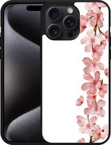 Cazy Hardcase Hoesje geschikt voor iPhone 15 Pro Max Flower Branch
