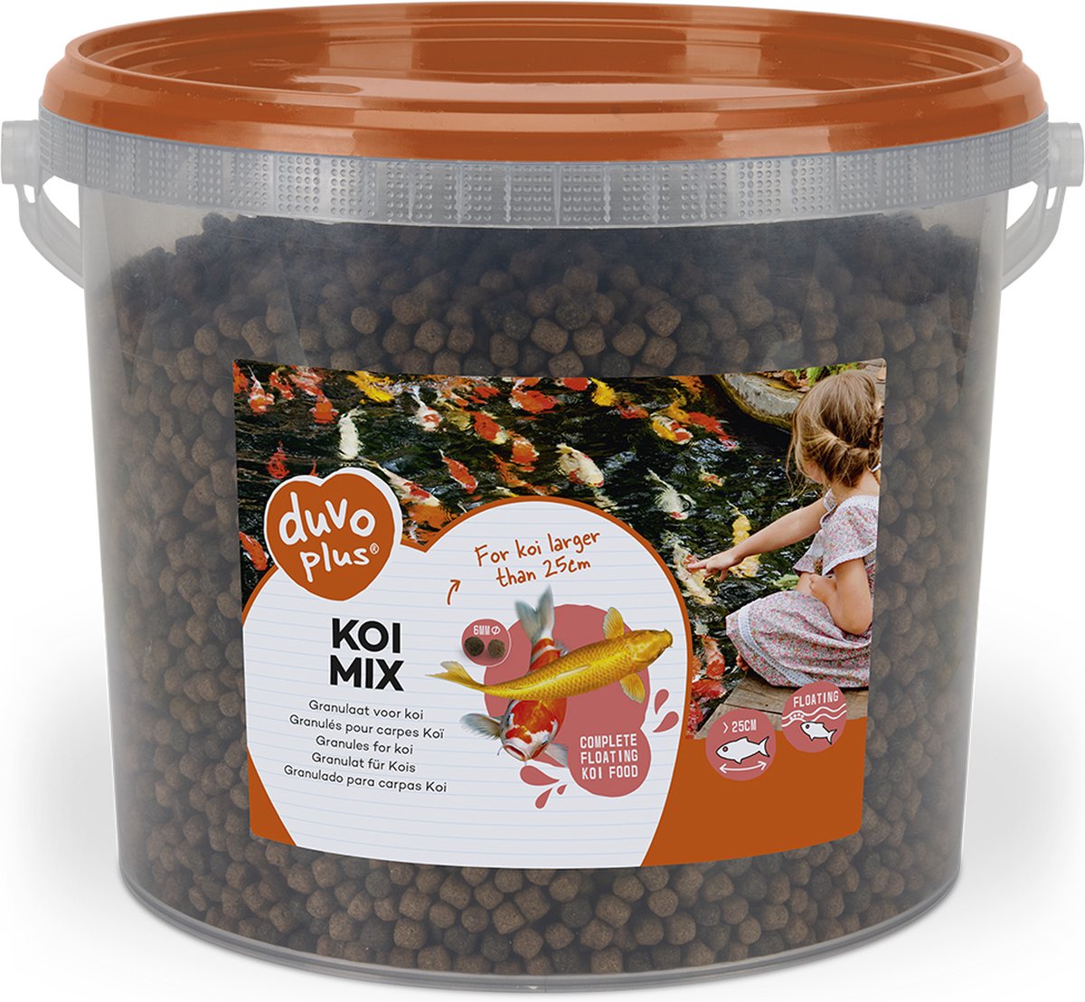 Duvoplus - Terrasvijver - Vissen - Koi Mix 5l - 6mm - 1st