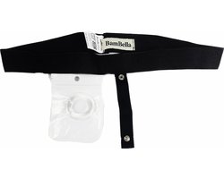 BamBella®- Sexy Lingerie Heren S/M- Zwart mannen ondergoed open kruis slip boxer short