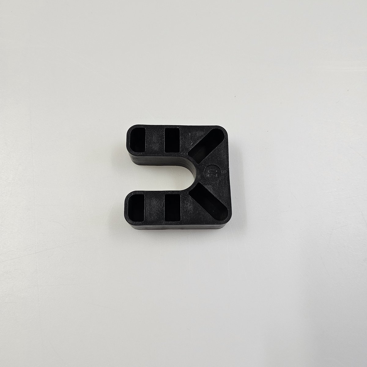 Uitvulplaatjes 20mm met sleuf Zwart x 50 stuks (PITOR®)