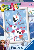 Ravensburger CreArt Disney Frozen Cheerful Olaf - Schilderen op nummer voor kinderen