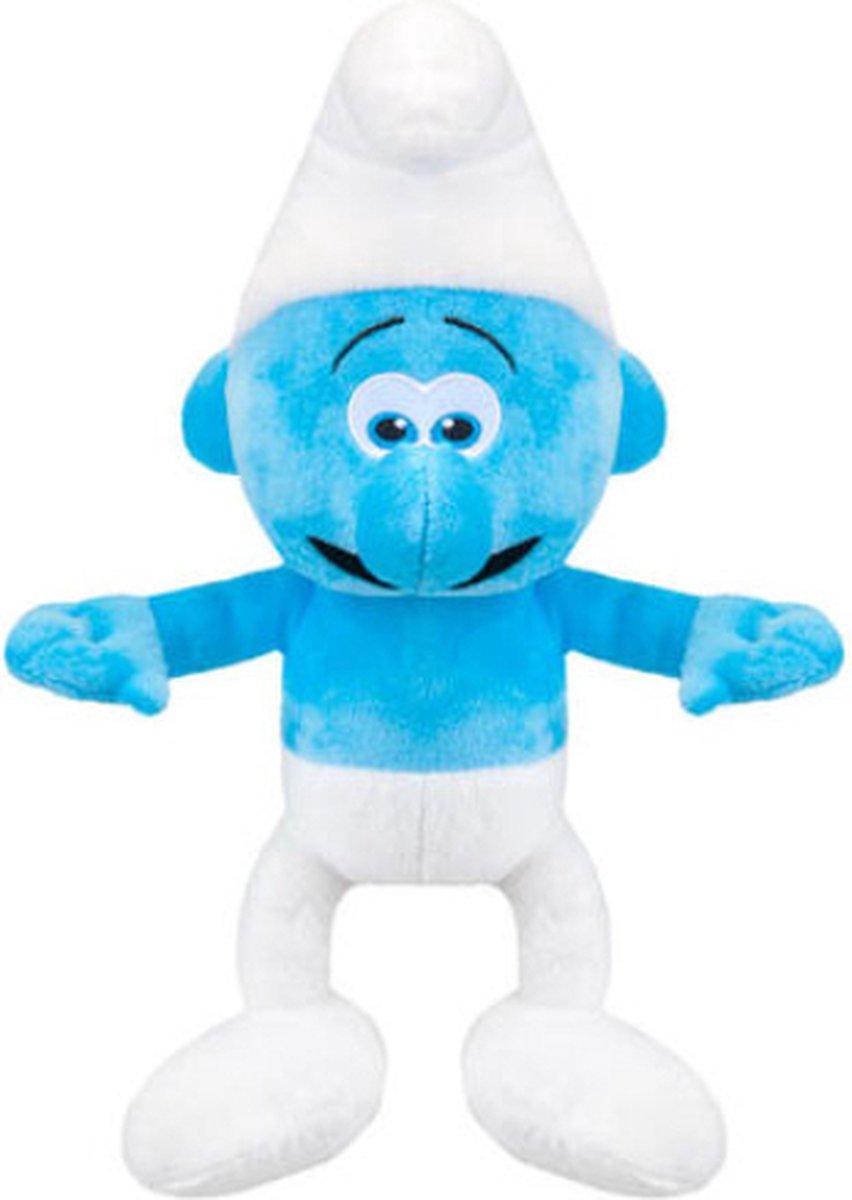 Vrolijke Smurf - De Smurfen Pluche Knuffel 27 cm