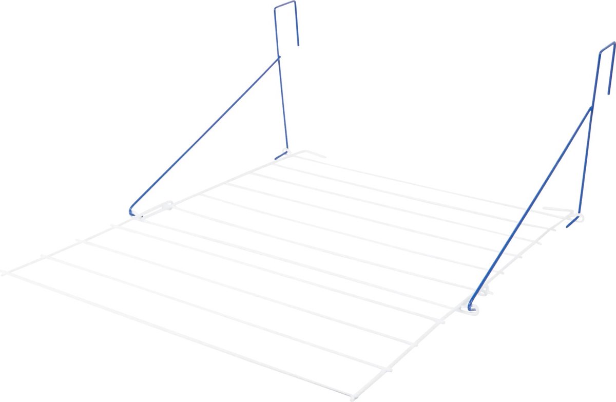 Droogrek SASHA - 6M - Zwart - Hangrek - 59 x 75 x 30 cm - Droogruimte - Wit - Uitklapbaar wasrek deur - Wasrek balkon - Droogrek deur - Droogrek balkon - Hangdroogrek - wasrek hangend - - Wassen - Drogen