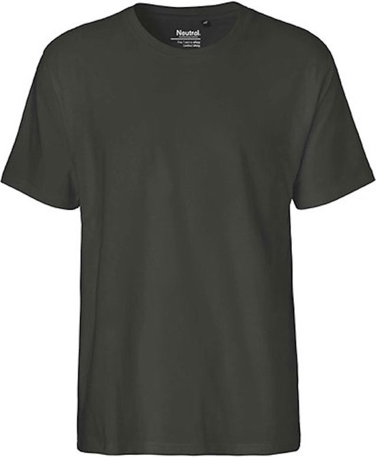 Fairtrade Unisex Classic T-Shirt met korte mouwen Charcoal - M
